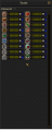 The GUI where industries can be taxed at a cost of admin points.